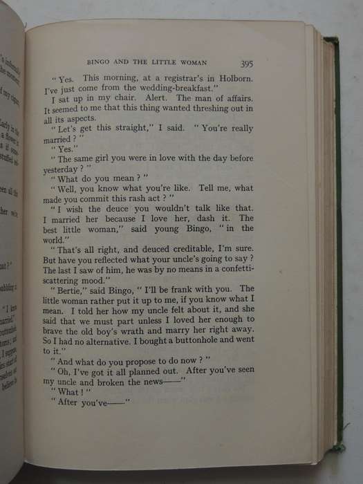 Jeeves Omnibus  - P.G. Wodehouse   1st Edition 1931
