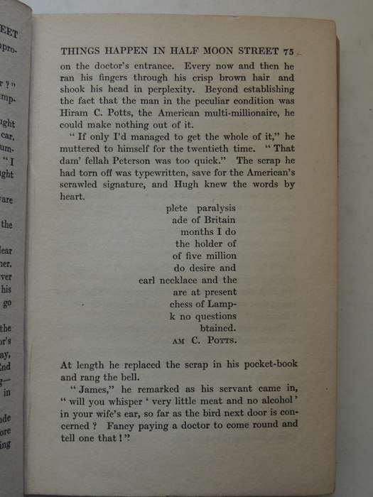 Bull-Dog Drummond  -  "Sapper" Cyril McNeile     1st Edition 1920