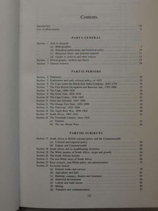 Supplement to a Select Bibliography of South African History: A Guide for Historical Researched C.F