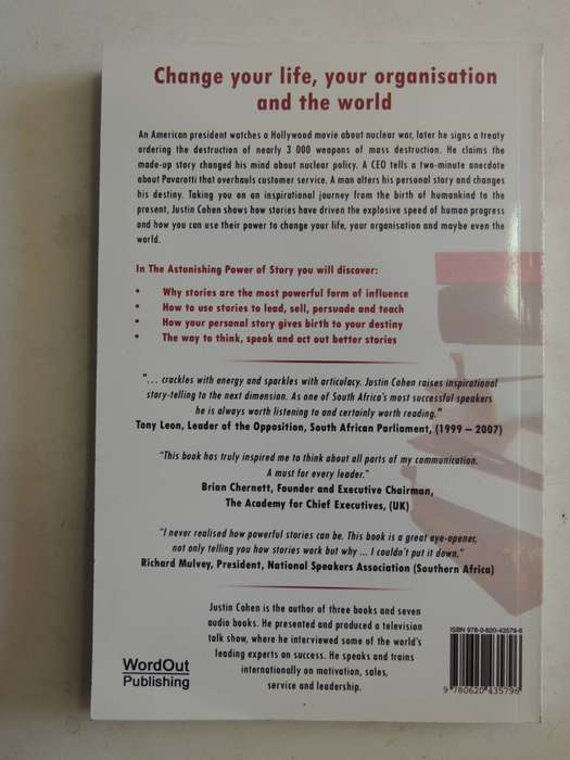 The Astonishing Power Of Story: Master The Ultimate Form Of Influence - Justin Cohen