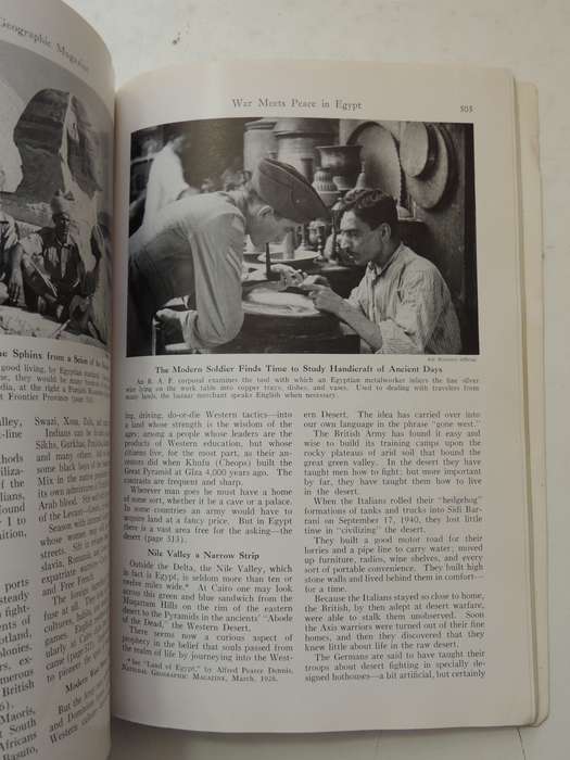 National Geographic Volume LXXXI Number Four, April 1942    AS IS