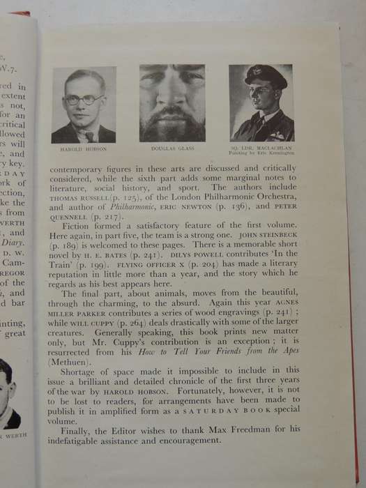 The 1943 Saturday Book - ed Leonard Russell