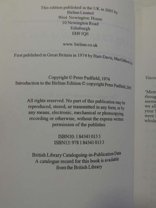 The Great Naval Race  Anglo-German Naval Rivalry 1900 - 1914 - Peter Padfield