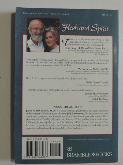 Flesh And Spirit: The Mystery Of Intimate Relationship - Jack Zimmerman & Jaquelyn McCandless