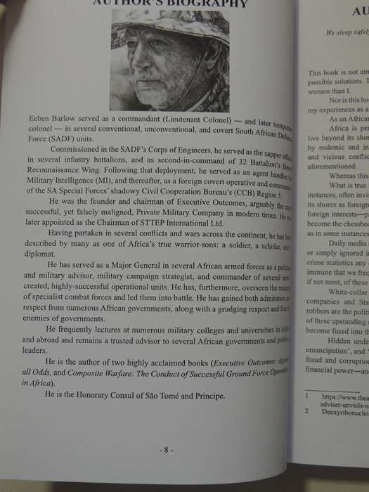 The War for Africa: Conflict, Crime, Corruption and Foreign Interests - Eeben Barlow