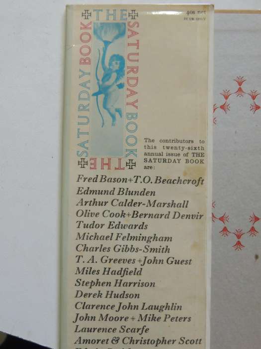 The Saturday Book Vol 26 - ed John Hadfield  (1966)