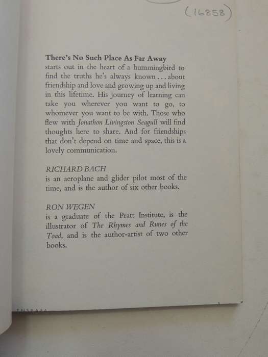 There's No Such Place As Far Away - Richard Bach