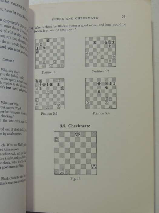 Learn Chess: A New Way for All, Vol 1, First Principles- CHO'D. Alexander, TJ Beach