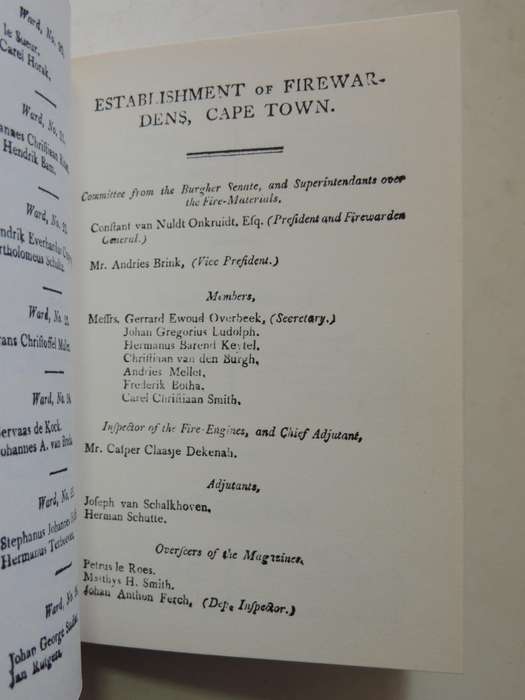 The African Court Calendar For MDCCCX (1810) Under The Sanction Of Government -compiled by Geo. Ross