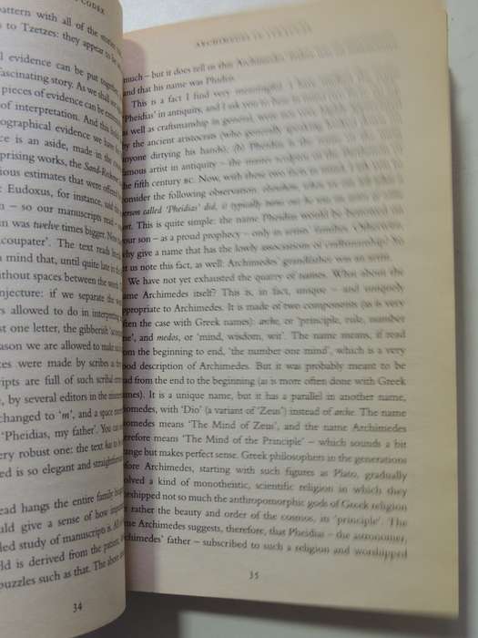 The Archimedes Codex, Revealling the Blueprint of Modern Science- Reviel Netz, William Noel