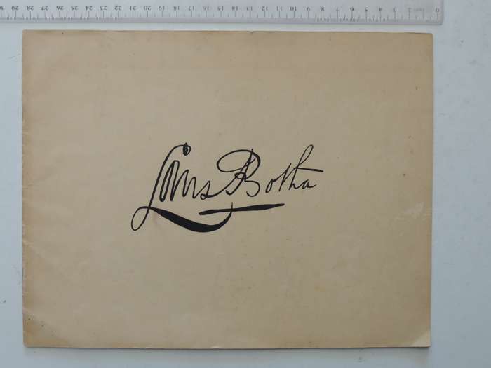Louis Botha : Album Published By The Louis Botha Memorial Committee On The Occasion Of The Unveiling