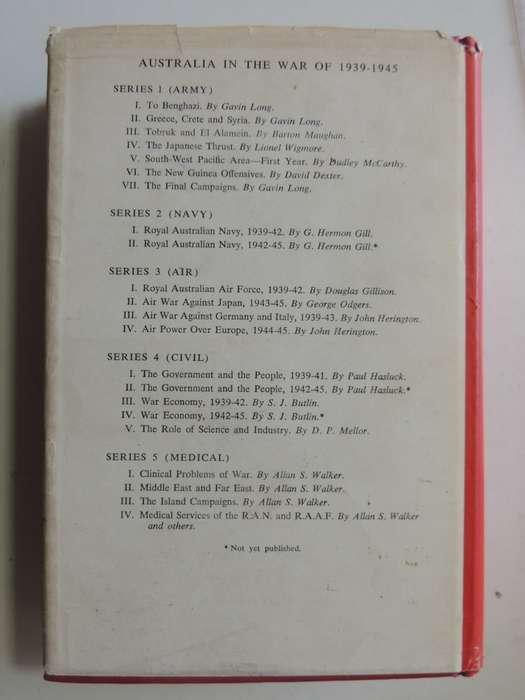 Tobruk and El Alamein, Australia in the War of 1939-1945 - Barton Maughan