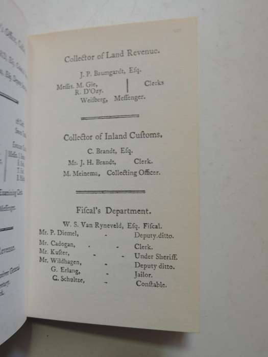 African Kalendar For MDCCII (1802) Under The Sanction Of Governmentcomplied by H.H. Smith