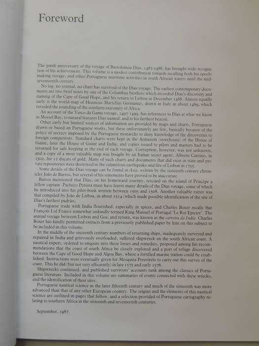 Dias And His Successors - ed Eric Axelson     Limited Edition 1116 Of An Unspecified Number
