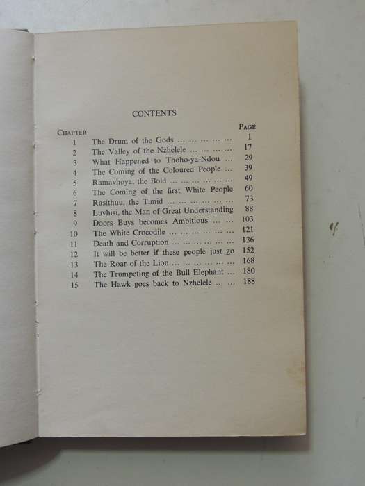 The Chair Of The Ramabulanas - Dorothea Moller-Malan   SIGNED