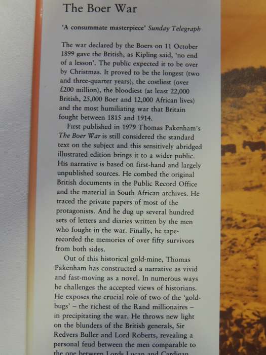 The Boer War: Illustrated Edition - Thomas Pakenham   Pub 1993