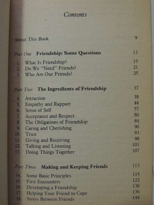Being Friends- Peter Levin