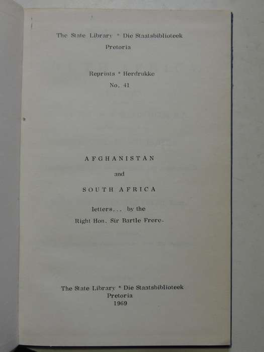 Afghanistan And South Africa: A Letter To The Right Hon. W.E. Gladstone, M.P. Regarding Portions Of