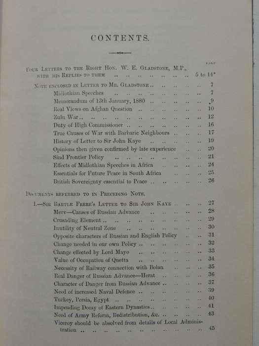 Afghanistan And South Africa: A Letter To The Right Hon. W.E. Gladstone, M.P. Regarding Portions Of