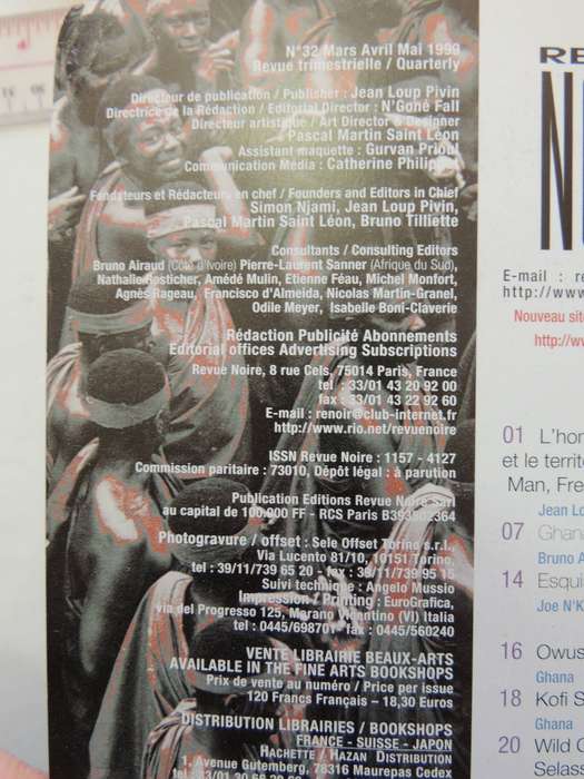 Revue Noire Togo Ghana: African Contemporary Art