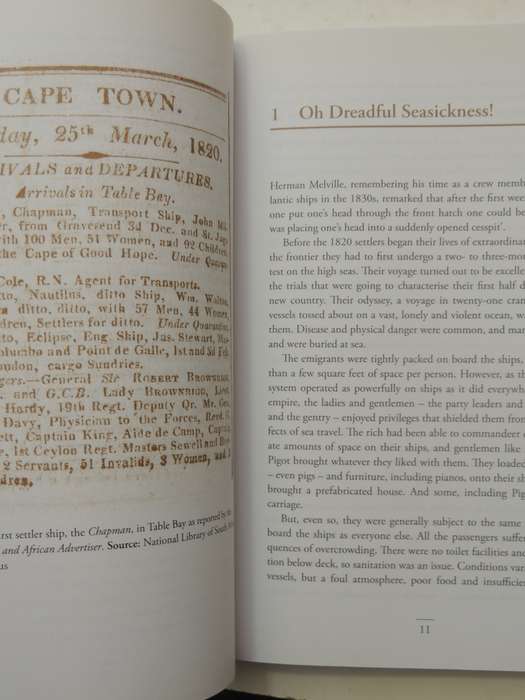 Roughing It: 1820 Settlers In Their Own Words - Ralph Goldswain