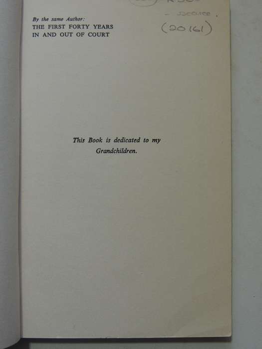In My AnecdotageH.H. Morris, Q.C.  Scrce