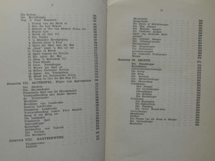 Die Grondbeginsels Van Rugby - Danie Craven   Scarce 1948