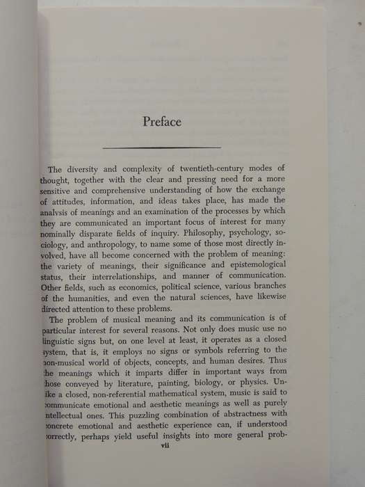 Emotion And Meaning In Music - Leonard B. Meyer