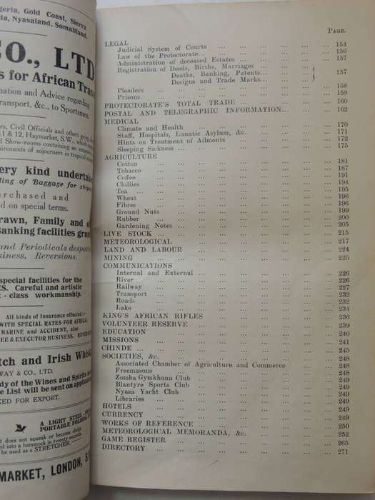 The Handbook Of Nyasaland Comprising Historical, Statistical And General Information Concerning The