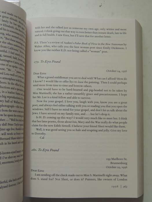 The Letters Of Robert Lowell- ed Saskia Hamilton