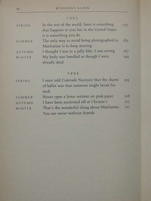 Resident Alien: The New York Diaries- Quentin Crisp