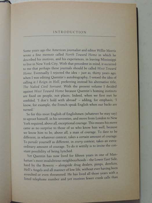 Resident Alien: The New York Diaries- Quentin Crisp
