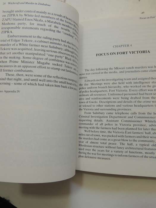 A Policeman's Narrative Of Witchcraft And Murder In Zimbabwe - Henry A. Clarke