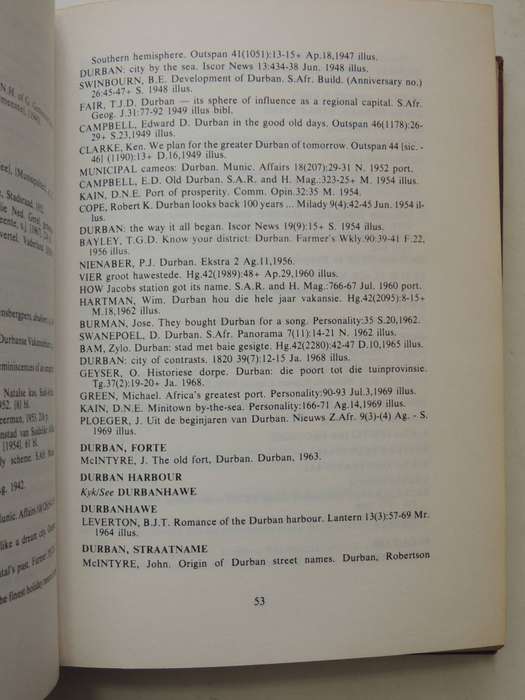Bronnegids Vir Toponimie En Topologie Source Guide For Toponymy And Topology (Limited Edition 125/25