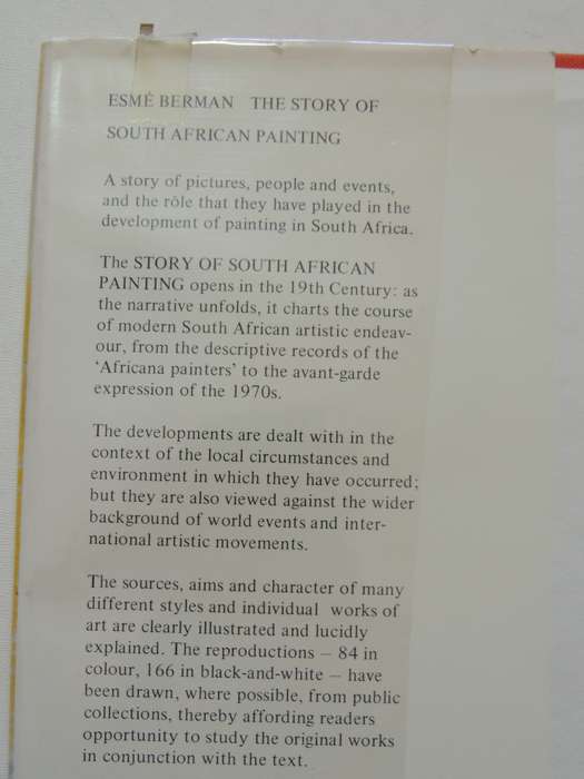 The Story of South African Painting  - Esme Berman   First Edition  1975