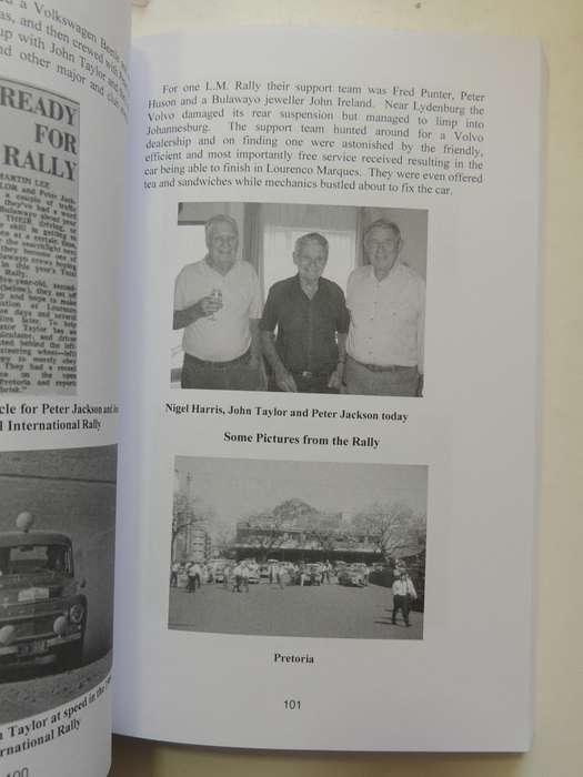 Motoring Memories Of The British South Africa Police - Peter Huson & Barry Woan  SIGNED  2nd Ed.