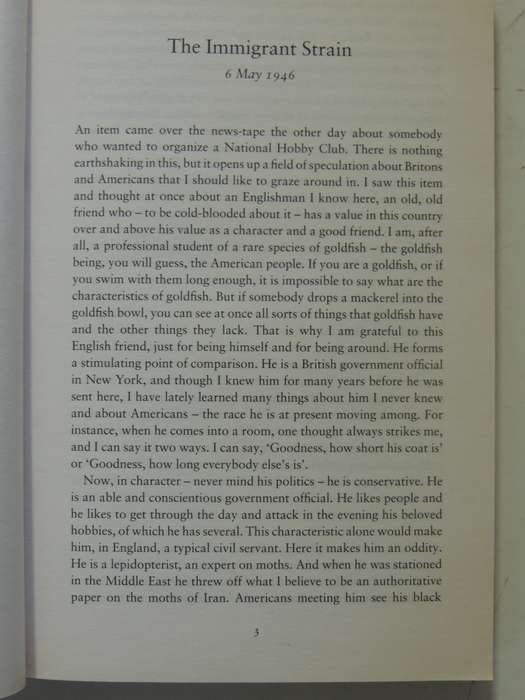 Letter From America - Alistair Cooke