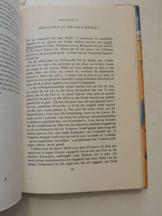 Karoo: Land Van Weerbegin-  Lawrence G Green