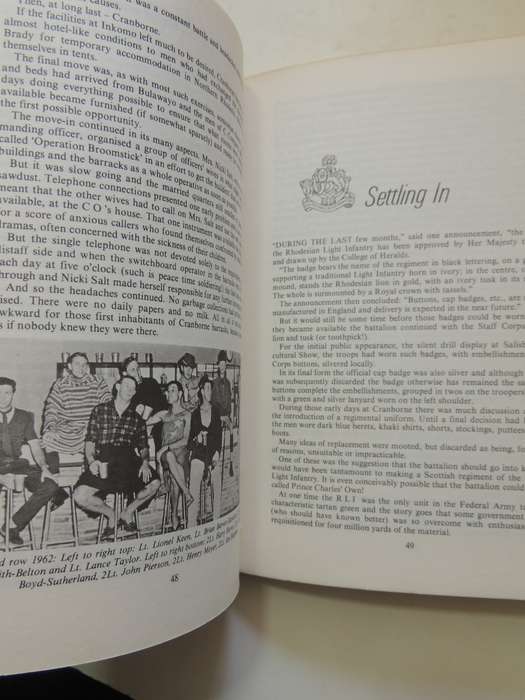 The Incredibles - The Story Of The 1st Battalion, The Rhodesian Light Infantry - Geoffrey Bond