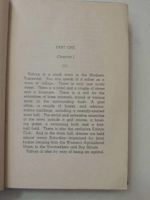Jacaranda In The Night   - H.C. Bosman   1st Edition 1947