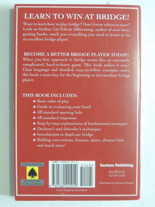 Handbook Of Winning Bridge- Edwin Silberstang