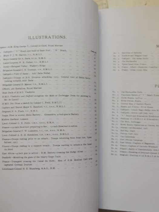 Britain's Sea Soldiers: A Record Of The Royal Marines During The War 1914-..Reproduction  H Blumberg