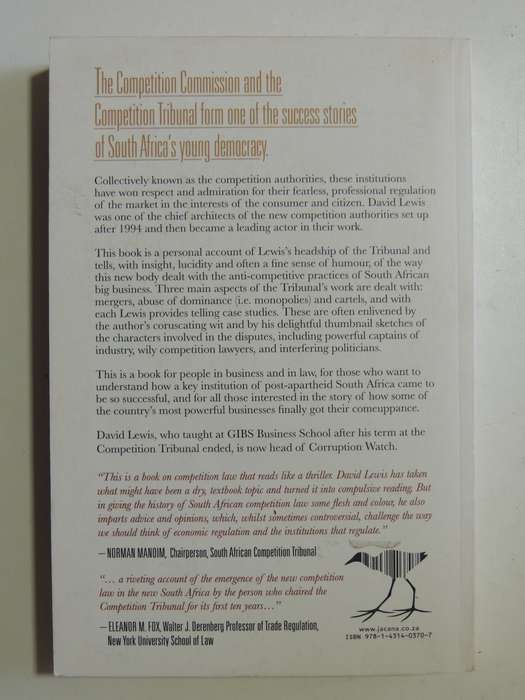 Thieves At The Dinner Table: Enforcing The Competition Act - David Lewis