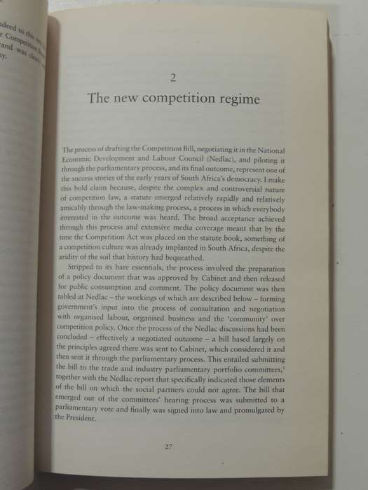 Thieves At The Dinner Table: Enforcing The Competition Act - David Lewis