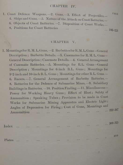 Royal Engineers Institute: Permanent Fortification For English Engineers 1890  JF Lewis RE