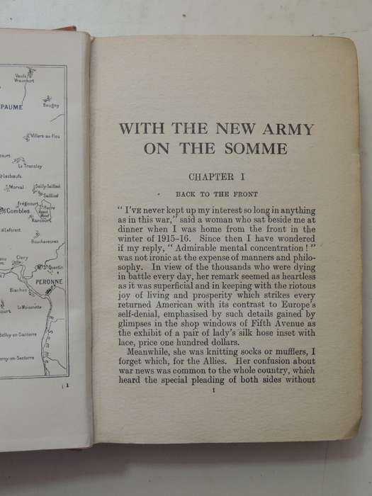 With The New Army On The Somme: My Second Year Of The War - Frederick Palmer
