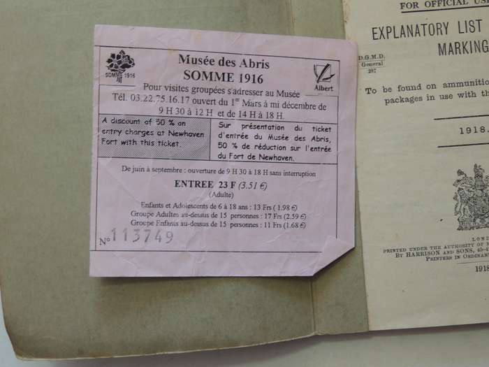 Explanatory List Of Service Markings: To Be Found On Ammunition And Ammunition Packages In Use With