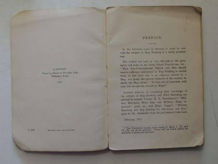 The Complete Guide To Military Map Reading: Specially Suitable For The Use Of The New Army3rd  1917
