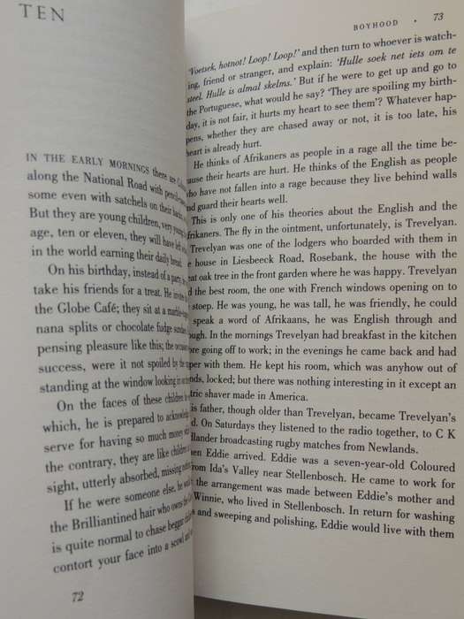 Boyhood: Scenes From Provincial Life  - J.M. Coetzee    (1st Edition 1997)