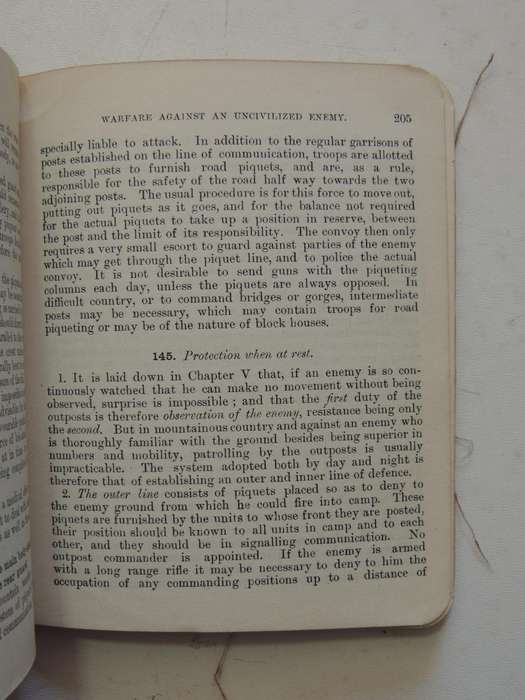 Field Service Regulations Part I Operations 1909 (Reprinted With Amendments 1914)Gen Staff, War Off